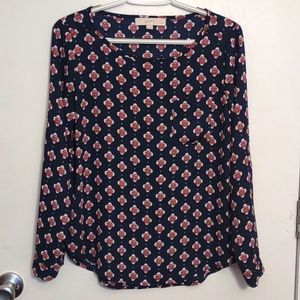 Loft SP long sleeve blouse